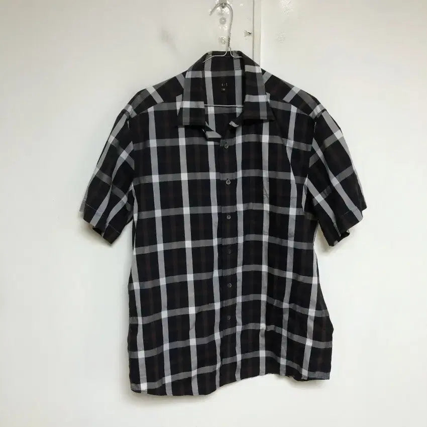 [BUNJANG] Daks Men's Short Sleeve Shirt / 닥스 남성 반팔 셔츠 100L@9938