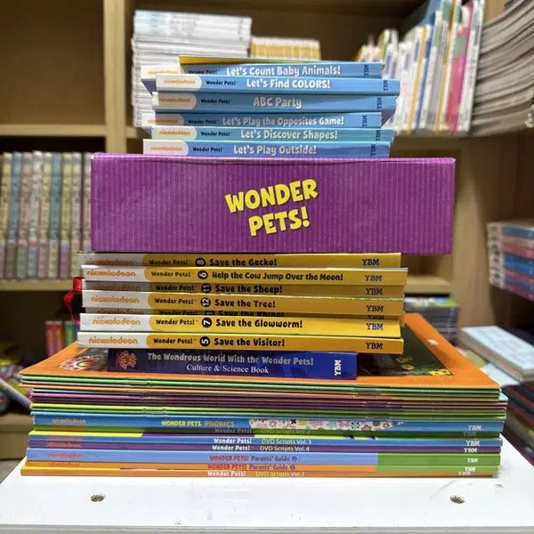 [BUNJANG] Wonder Pets! YBM 32-Book Set with CD / Wonder pets! YBM 32권+cd1장 세트 어린이책 중고책