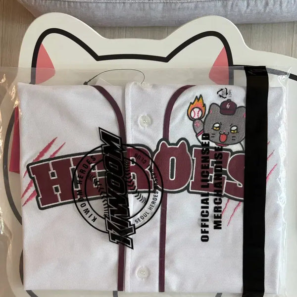 [BUNJANG] Kiwoom Heroes Jjinpaen Yeongcheol Jersey (Size 95) / 키움 춘배와 친구들 찐팬영철 유니폼/95사이즈