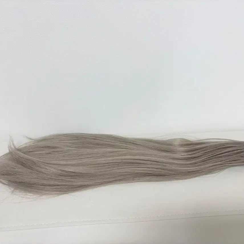 [BUNJANG] Ash Gray 20-inch Clip-in Hair Extensions / 애쉬그레이 붙임머리 20인치