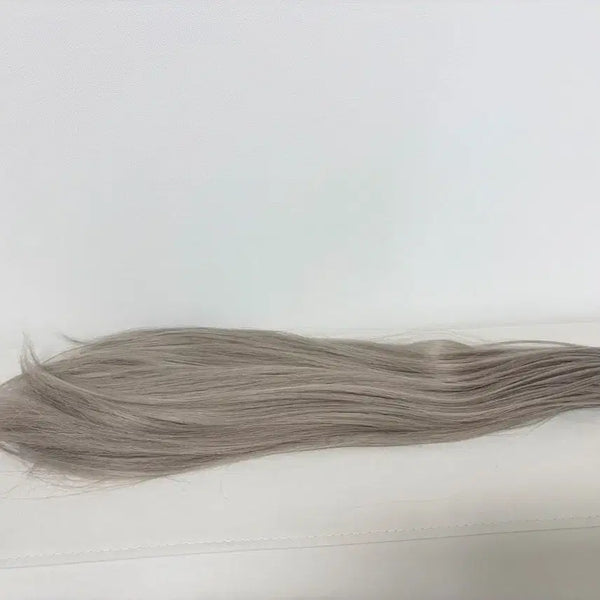 [BUNJANG] Ash Gray 20-inch Clip-in Hair Extensions / 애쉬그레이 붙임머리 20인치