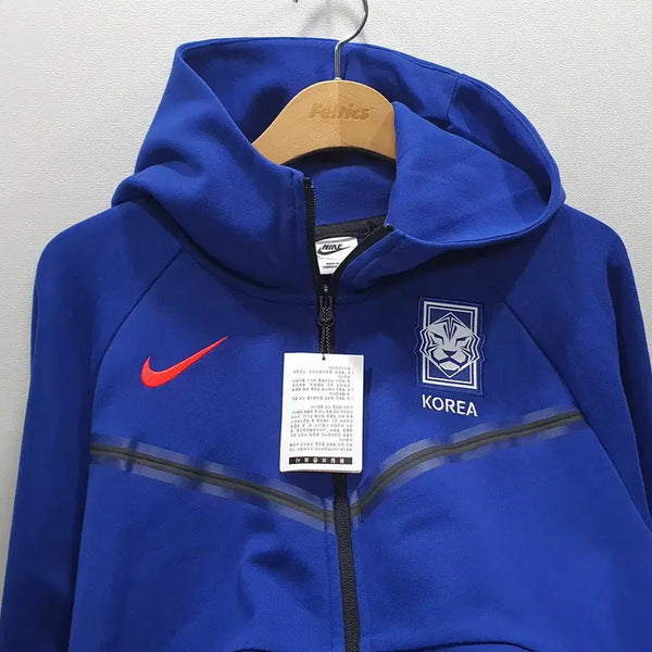 [BUNJANG] Women's 24/26 National Football Team Techpack Hooded Jacket - Size 90 / (새상품) 우먼즈 24 26 축구 국가대표 테크팩 후드집업 90사이즈