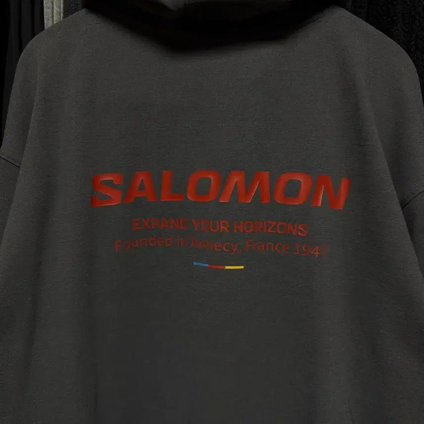 [BUNJANG] Salomon Primary Hoodie Dark Charcoal (2XL) / 살로몬 프라이머리 후디 다크차콜 LD0066200 (2XL)