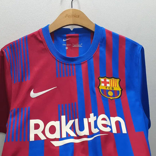 [BUNJANG] FC Barcelona 21/22 Home Jersey (Size 90) / 21 22 바르셀로나 홈 유니폼 90사이즈 (가로49 세로71)