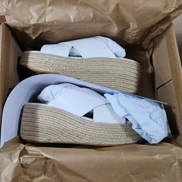 [BUNJANG] Fitflop Urban White Women's Sandals 240mm / 핏플랍 fitflop 여성 샌들 어반화이트 240mm