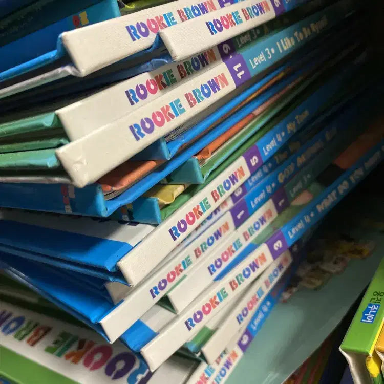 [BUNJANG] Rookie Brown Brown Edu 24-Book Set / 루키브라운 브라운에듀 24권 세트 어린이책 중고책