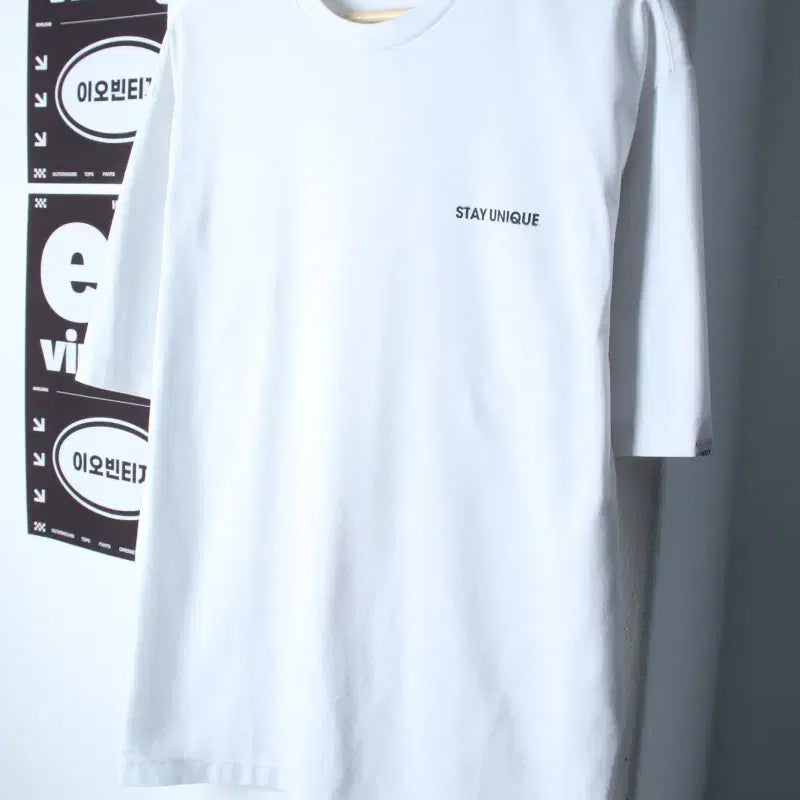 [BUNJANG] PROJECT M Graphic Half Sleeve T-Shirt PRJCT-H34503 (L-XL) / (L-XL) 프로젝트엠 반팔 티셔츠 PRJCT 그래픽-H34503