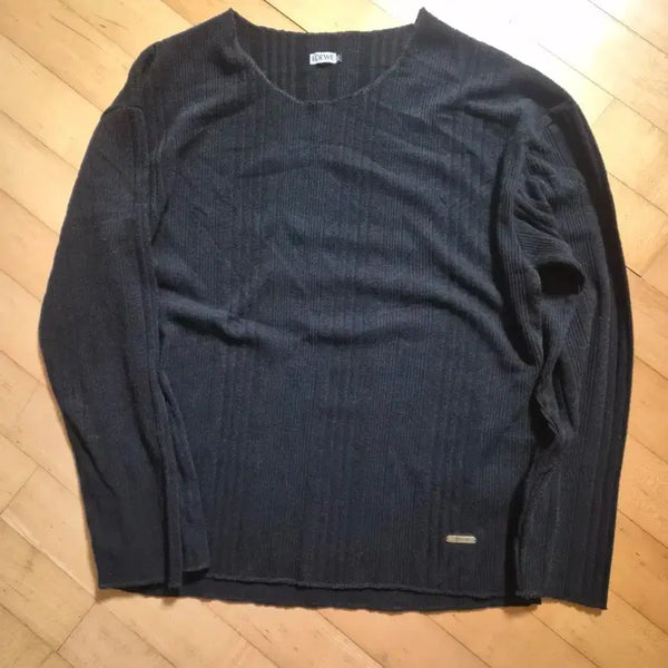 [BUNJANG] Loewe Men's Black Sweater / 로에베 남성 블랙 스웨터