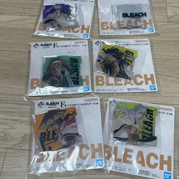 [BUNJANG] Bleach Lottery F Prize Puzzle Acrylic Stand Bundle Set / (일괄 1.0) 블리치쿠지 F상 일괄 판매