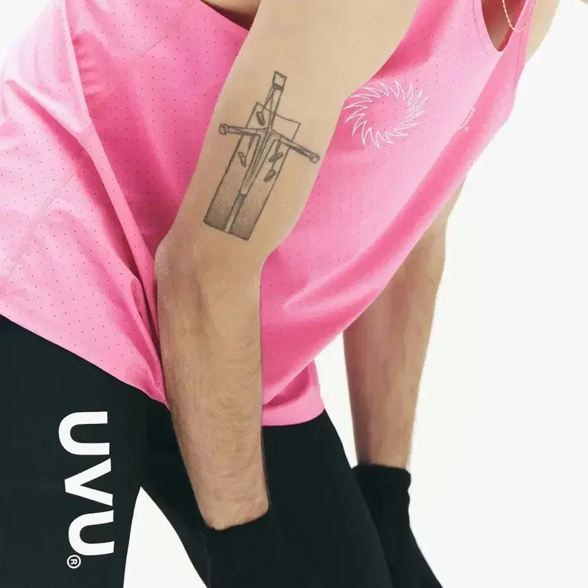 [BUNJANG] UVU Running Vest Pink XL / UVU 러닝 베스트 핑크