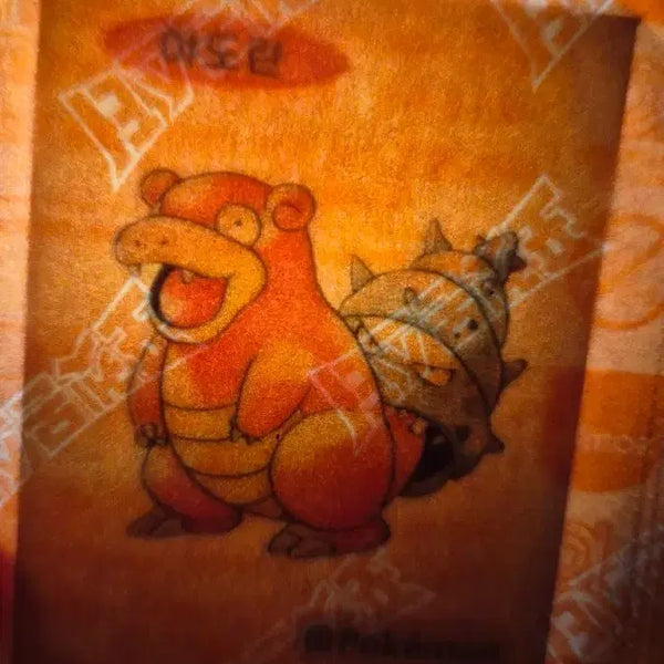 [BUNJANG] Pokemon Artwork Bread Sticker - Golduck / 포켓몬 아트워크 띠부씰 야도란