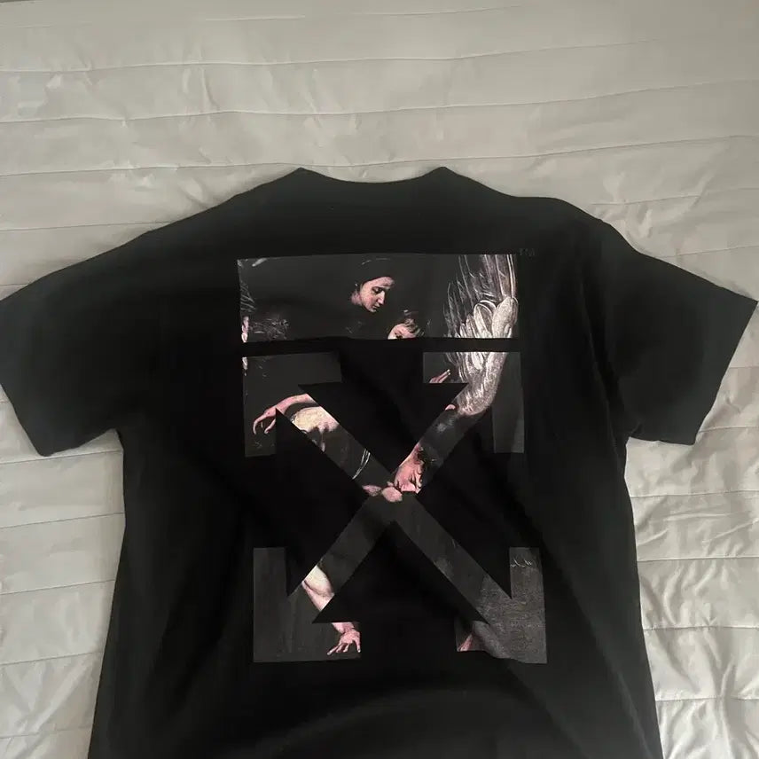 [BUNJANG] Off-White Caravaggio T-Shirt / 오프화이트 카라바조 일반핏 L