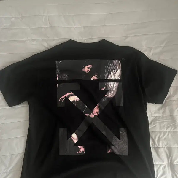 [BUNJANG] Off-White Caravaggio T-Shirt / 오프화이트 카라바조 일반핏 L