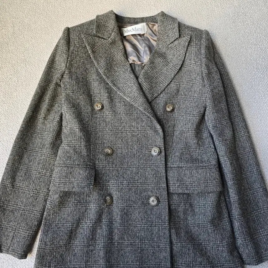 [BUNJANG] Max Mara Double-Button Jacket / Max Mara 막스마라 더블 버튼 자켓 44-55