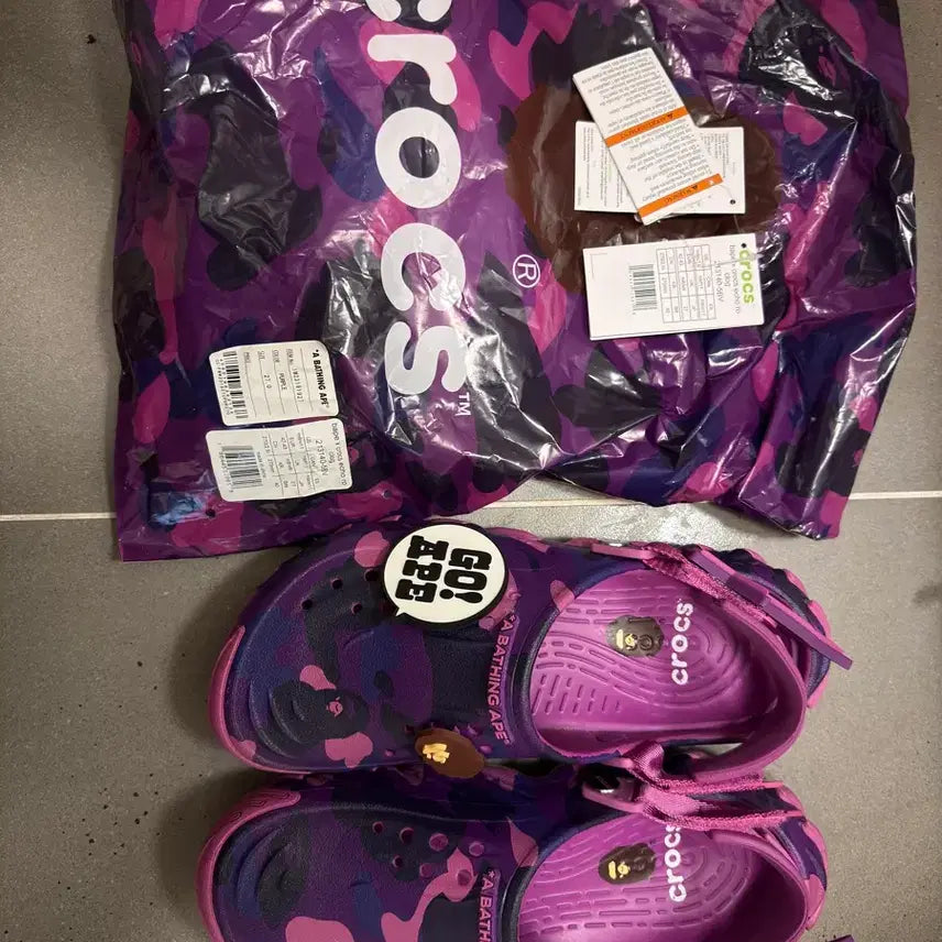 [BUNJANG] BAPE x Crocs Clog 270 / 크록스 배이프 클러그 270