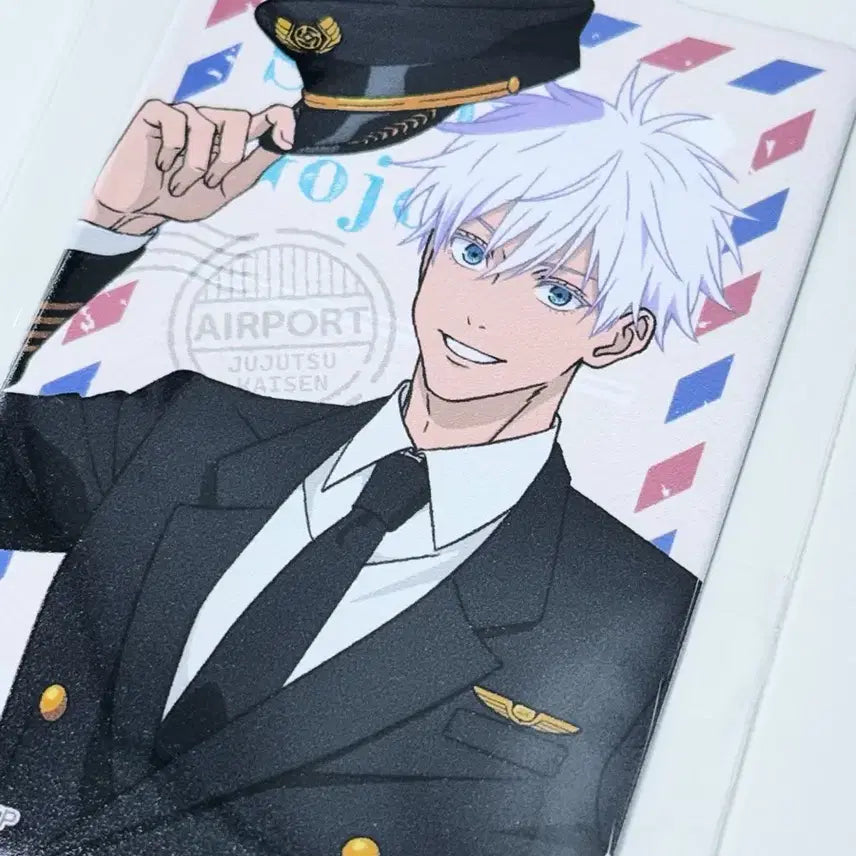 [BUNJANG] Jujutsu Kaisen Satoru Gojo Haneda Airport Luggage Tag / 주술회전 하네다 에어포트 러기지 태그 캐리어 네임택 고죠 사토루