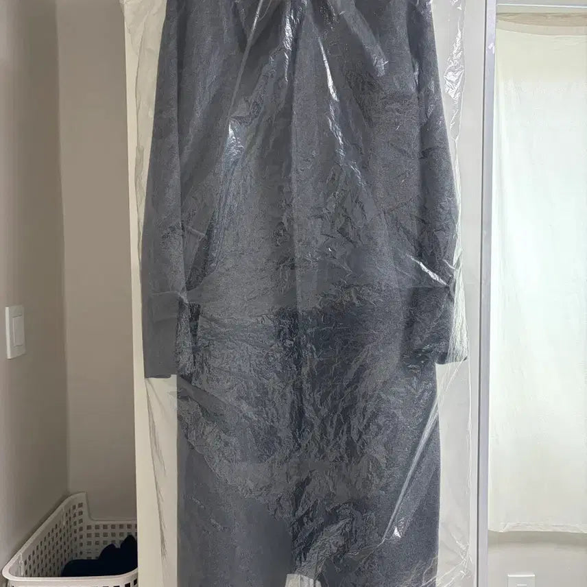 [BUNJANG] MAMAGARI Sutien Balmacaan Coat Dark Grey 50 / 마마가리 수티앵 발마칸 코트 다크그레이 50