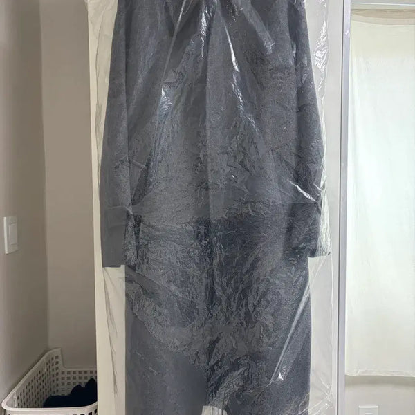 [BUNJANG] MAMAGARI Sutien Balmacaan Coat Dark Grey 50 / 마마가리 수티앵 발마칸 코트 다크그레이 50
