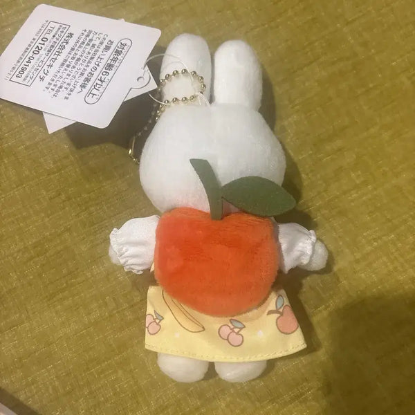 [BUNJANG] Miffy Apple Keychain - Japan Limited Edition / 일본 한정 미피 인형 키링 사과
