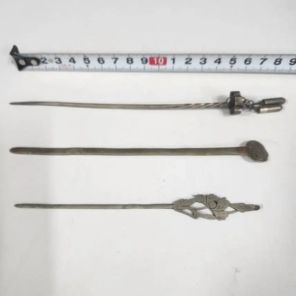[BUNJANG] Qing Dynasty Hairpin Set / 중국도자기                청대 가채 뒷꽂이