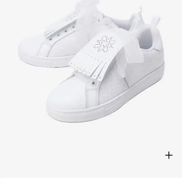 [BUNJANG] Saint Andrews Women's Floral Mix Star Cubic Golf Shoes / 세인트앤드류스여성플러럴믹스별심볼큐빅골프화230