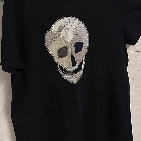 [BUNJANG] Alexander McQueen Embroidered Detail T-Shirt XL / 자수 디테일)알렉산더 맥퀸 반팔티셔츠 XL alexander mqueen
