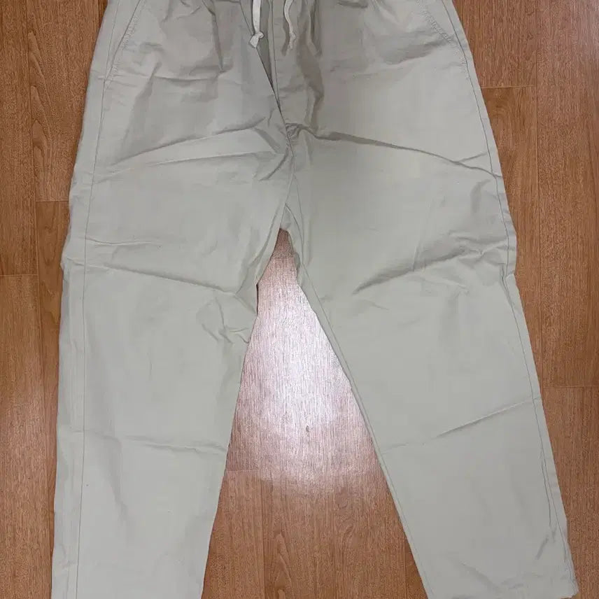 [BUNJANG] MUJI Men's Easy Pants - Size L - Ivory / 무인양품 남성 이지팬츠 L사이즈 판매합니다.