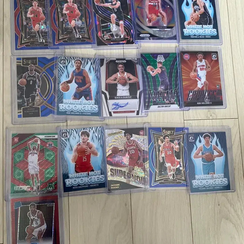 [BUNJANG] NBA Rookie Card Lot with 2 Autographs / NBA 농구 루키카드 랏 오토 2장 포함