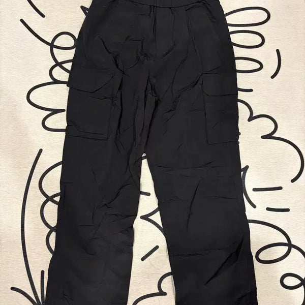 [BUNJANG] DIMITRIBLACK Nylon Cargo Pants (Size 2) / 디미트리블랙 나일론 카고 팬츠 (2 SIZE)