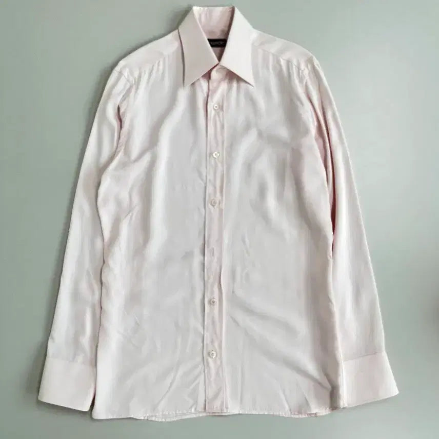 [BUNJANG] Tom Ford Men's Light Pink Dress Shirt / [정품] 톰포드 남성 연핑크 드레스 셔츠