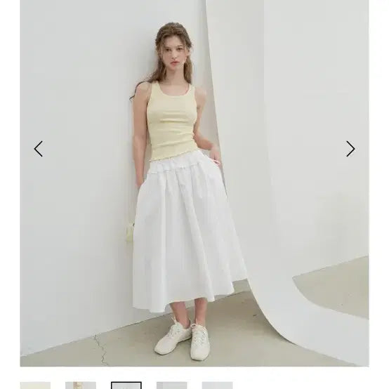 [BUNJANG] Le Plain Irvine Smoke Skirt (Short) / 르플레인 Irvine Smoke Skirt (Short)