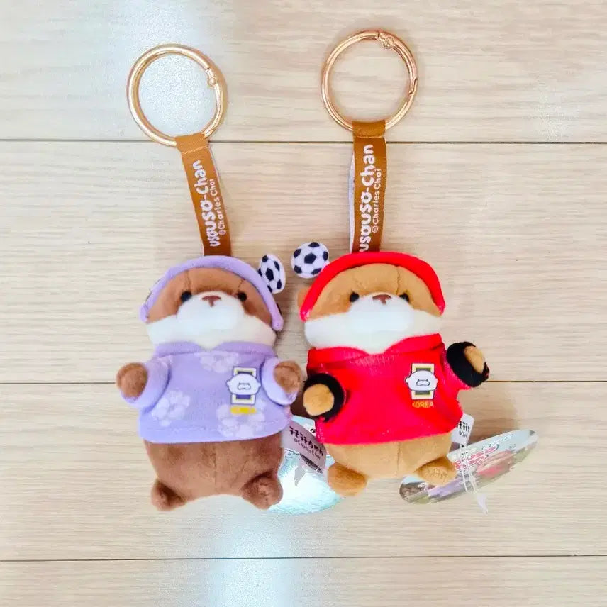 [BUNJANG] Soccer Uso Usso-chan Plush Keychain / 축구 우소우소짱 인형 키링 팝니다~