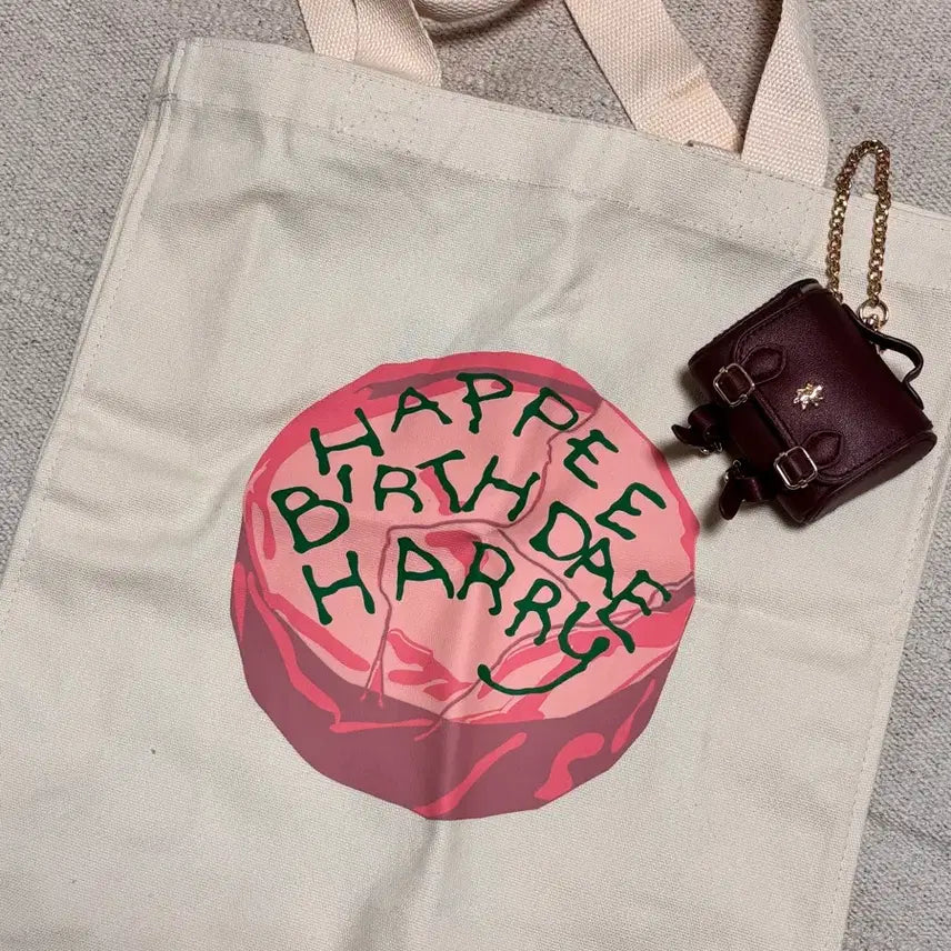 [BUNJANG] Harry Potter Gryffindor Eco Bag & Airpods Pouch Set / 해리포터 에코백+그리핀도르 에어팟파우치
