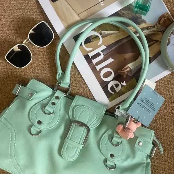 [BUNJANG] Dimanche Editor Bag Mint / (새상품)디망쉬 dimanche 에디터 백 민트