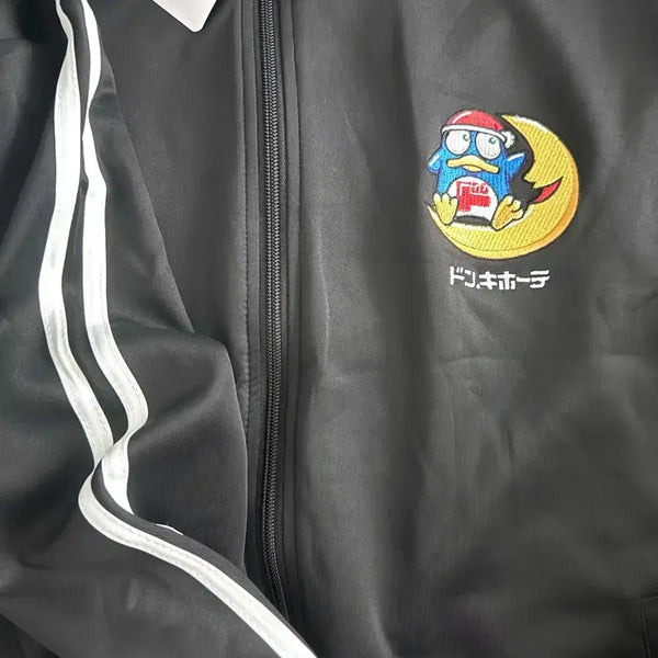 [BUNJANG] Donkey Penguin Embroidered Jersey Training Set / 급처/ 돈키호테 돈펭 져지 바지 츄리닝 트레이닝 세트