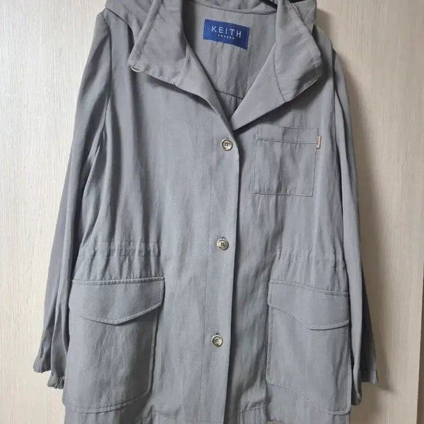 [BUNJANG] KEITH Linen Hooded String Jacket / (23년) 키이스 KEITH  린넨 후드 자켓 스트링자켓