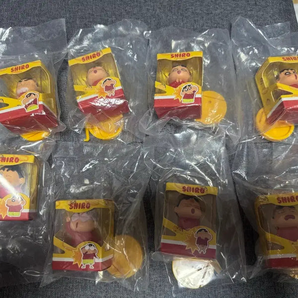 [BUNJANG] Crayon Shin-chan Crayon Shin-chan Figure Set (11 Types) / 짱구 엉뚱발랄 쌀알 피규어 11종