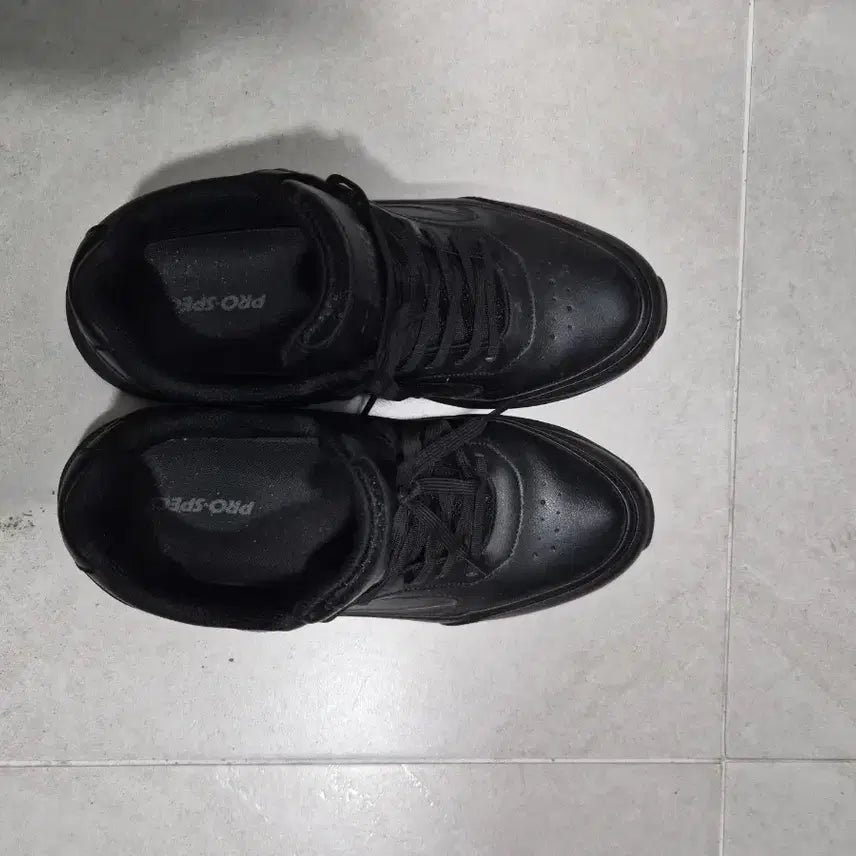 [BUNJANG] Pro-Specs Hiking Shoes Black Size 270 / 운동화