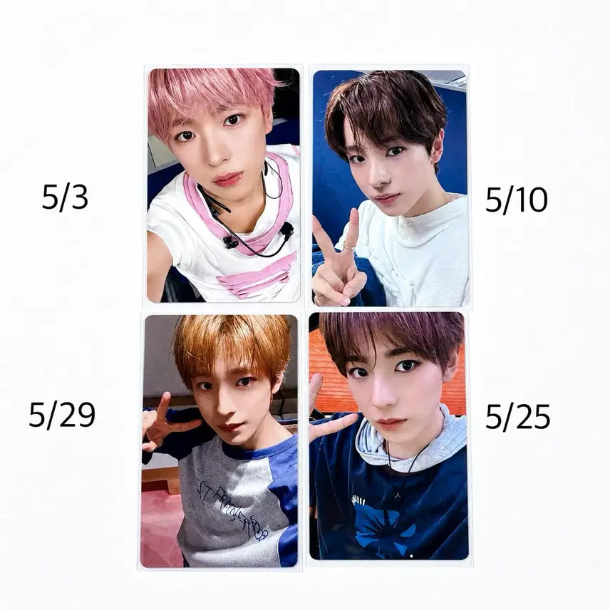[BUNJANG] NCT WISH Yushi O²럽 POB Bundle Set / 엔시티위시 유우시 미공포 4장 일괄