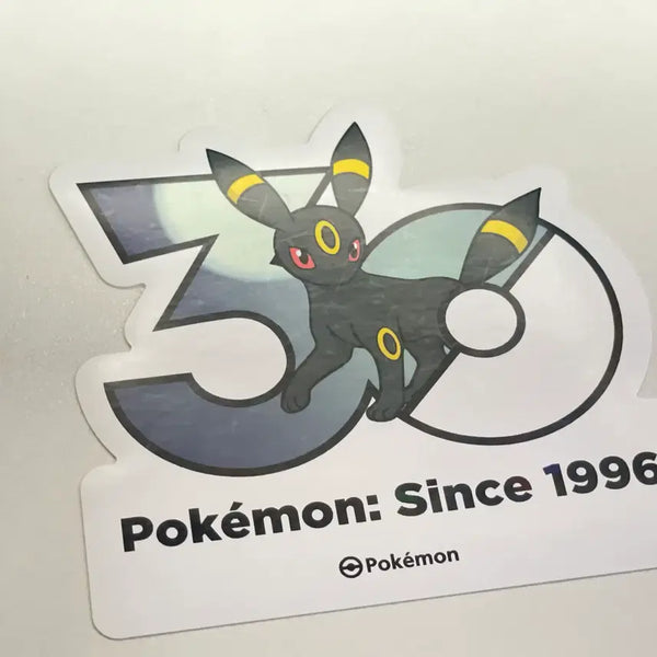 [BUNJANG] Pokemon 30th Anniversary Sticker Umbreon / 포켓몬 30주년 스티커 블래키