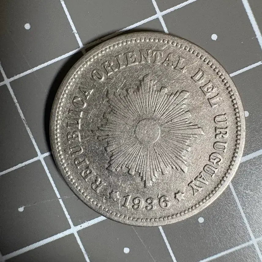 [BUNJANG] 1936 Uruguay 5 Centesimos Coin / 우루과이 1936년 5 센태시모 주화