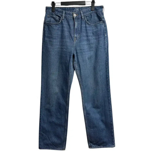 [BUNJANG] COS Loose Straight Fit Washed Denim Pants (Size 31) / 코스(COS) 루즈 스트레이트 핏 워싱 데님팬츠 31size