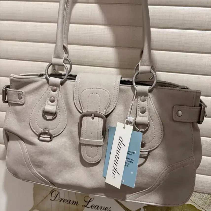 [BUNJANG] Dimanche Editor Bag Ivory / (새상품) 디망쉬 dimanche 에디터 백 아이보리