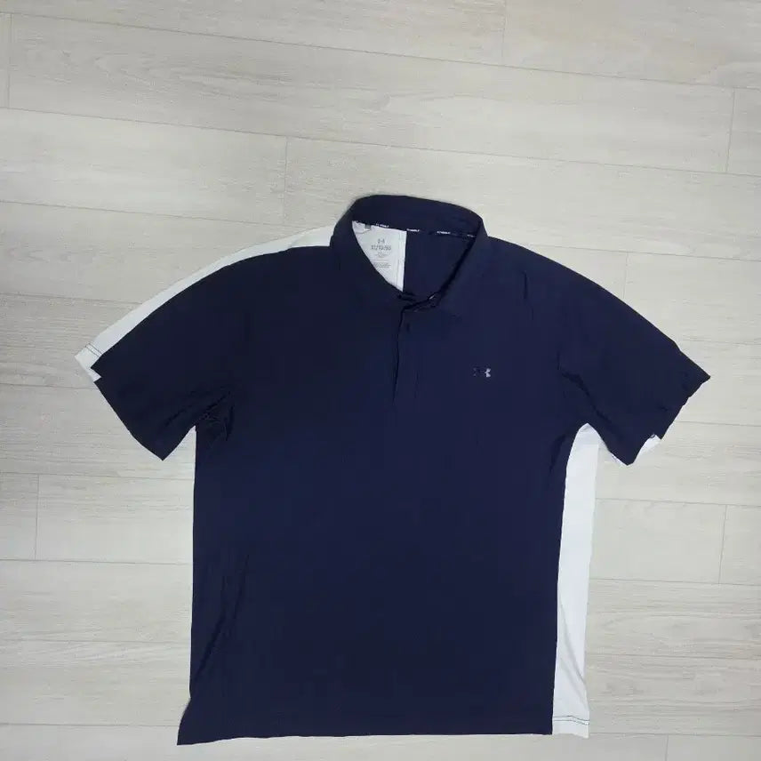 [BUNJANG] Under Armour Men's Golf Short Sleeve Polo Shirt (Size 105) / 언더아머 골프반팔  ㅡ 남성용 105호