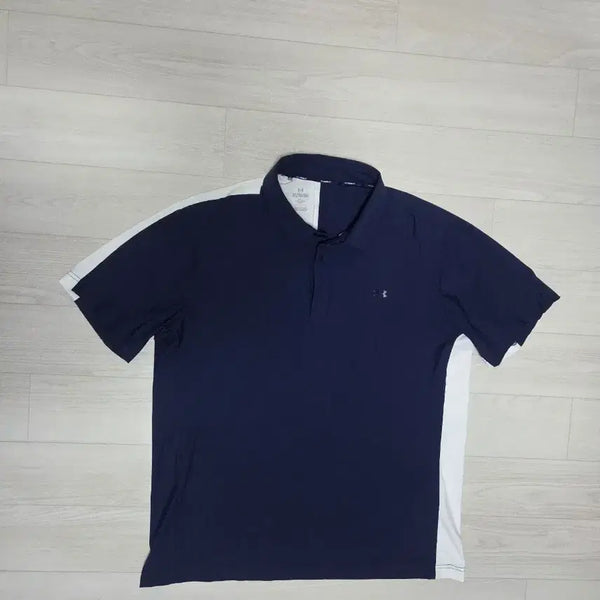 [BUNJANG] Under Armour Men's Golf Short Sleeve Polo Shirt (Size 105) / 언더아머 골프반팔  ㅡ 남성용 105호