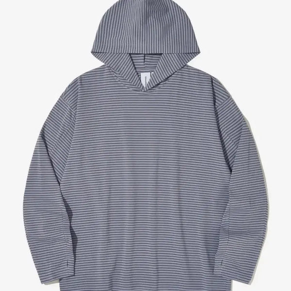 [BUNJANG] Urban Type Stripe Light Hoodie XL / 어반디타입 스트라이프 라이트 후드 XL