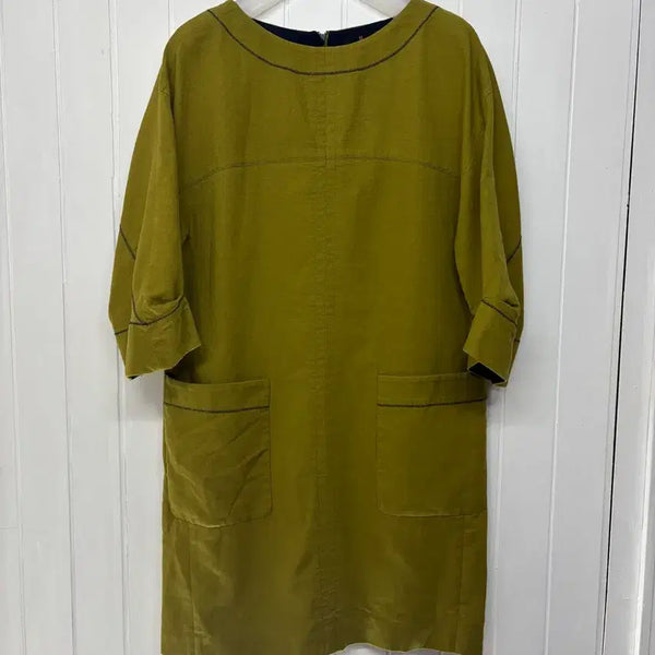 [BUNJANG] Jigott Olive Khaki Mini Dress Size 55 / 지고트 올리브 카키색 미니 원피스 55 ㅡ0706