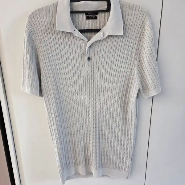 [BUNJANG] Massimo Dutti Cable Knit Sweater L Grey / 마시모두띠 케이블 니트 L
