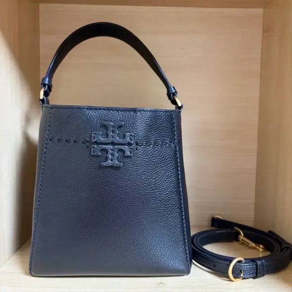 [BUNJANG] Tory Burch McGraw Small Bucket Bag / 토리버치 맥그로우 스몰 버킷백