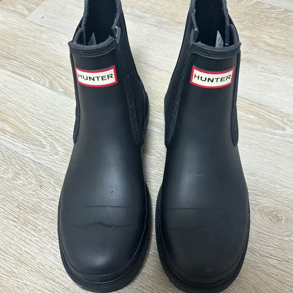 [BUNJANG] Hunter Chelsea Boots Black / 헌터 첼시 부츠 블랙
